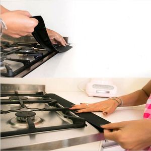 Oil & Stain Proof Silicone <b>Gap</b> Seal Strip Between Stovetop and Counter Anti-Slip Design <b>Gap</b> Seal Strip for Kitchen Stove <b>Gap</b> - Product Image 5