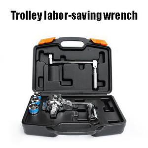 Reifen arbeits sparender Schraubens chl üssel Handkurbel Autos ch raube Demontage Kraft schlüssel Haushalts Autoreifen entfernungs reparatur werkzeug - Product Image 6