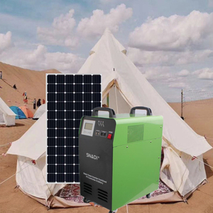 Générateur solaire portable adapté, station d'énergie solaire 1500w 2400Wh, systèmes d'énergie solaire - Product Image 4