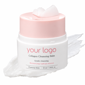 Produit coréen tendance pour le démaquillage, soin hydratant pour peaux sèches, formule au collagène, facile à utiliser, baume nettoyant au collagène pour femmes - Product Image 1