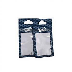Bolsas de Embalaje Personalizadas para Venta al por Menor con Ventana Transparente y Orificio Euro, Bolsa de Aluminio con Cierre Hermético de Tres Lados para Pesca - Product Image 5