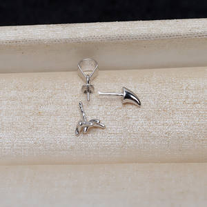 Colgante de Perla Barroca con Forma de Animalito, Plata S925, Accesorio de Joyería DIY para Mujer, Colección Femenina 4448 - Product Image 4