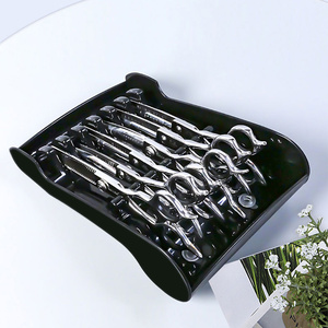 Support de ciseaux pour <span class=keywords><strong>barbier</strong></span>, boîtier de rangement, outils de Salon, Kit de coiffeur professionnel, étui de coupe, soins de beauté pour hommes, 1 pièce - Product Image 1
