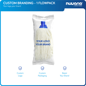 Mop da Esterno 100% Cotone Mop Bianco Resistente per Pulizia Pavimenti per Uso Esterno - Product Image 6