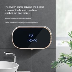 NOUVEAU Distributeur <span class=keywords><strong>de</strong></span> savon à capteur Distributeur automatique <span class=keywords><strong>de</strong></span> savon liquide moussant pour <span class=keywords><strong>salle</strong></span> <span class=keywords><strong>de</strong></span> <span class=keywords><strong>bain</strong></span> et cuisine - Product Image 4