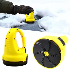Factory selling Usb Rechargeable electric car ice scraper snow brush and detachable ice scraper snow scraper for cars