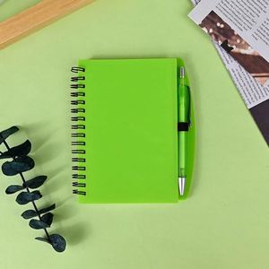 Libreta Espiral A5 de Cuero Promocional con Logotipo Personalizado y Bolígrafo - Organizador Portátil - Product Image 3