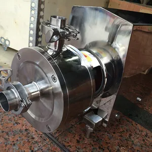 Industrial high shearing emulsifying homogenizer dissolving butter mixing pump cream emulsion pump