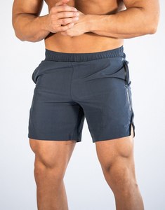 Shorts de sport pour hommes, vente chaude, en toile solide, écologiques, à séchage rapide, respirants, taille haute, avec cordon de serrage, pour le basketball en plein air, les loisirs - Product Image 4