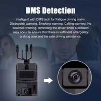 Caméra embarquée 1080P DMS ADAS AI avec 4G LTE GPS, gestion de flotte, WiFi, application, vision nocturne en direct à distance