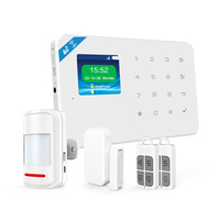 Système d'alarme anti-intrusion pour usage domestique, vente chaude, application Tuya, GSM WIFI, système d'alarme sans fil, système d'alarme de sécurité