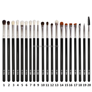 Wholesale 20 Pcs Eyeshdow Eyebrow <strong>Eyeliner</strong> Full Collection Makeup <strong>Brush</strong> Set <strong>for</strong> Eye Shadow Brow Concealer Lash Spoolie <strong>Brushes</strong> - Product Image 3