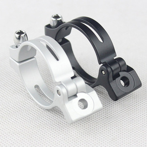 Abrazadera de Desviador para Bicicleta de Carretera de Aleación de Aluminio, 31.8/34.9 mm, Tipo Ajustable - Product Image 1