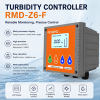 Medidor de Turbidez de Agua Dispersa REMOND Online 90, Sensor de Flujo, Controlador RS485, 2 Salidas de Relé, OEM, 0-400 NTU, 5% FS, AC220V/DC24V