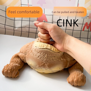 Jincan bán buôn thú vị chống căng thẳng TPR Squishy đồ chơi mới đến người lớn chơi Bóp khỉ đột căng thẳng cứu trợ phát triển Đồ chơi kéo dài - Product Image 5