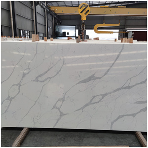Encimeras de Baño de Cuarzo Calacatta Blanco con Aspecto de Mármol, Rectangulares, Hechas a Mano, para Propiedades <span class=keywords><strong>Inmobiliarias</strong></span> y Centros Comerciales - Product Image 5