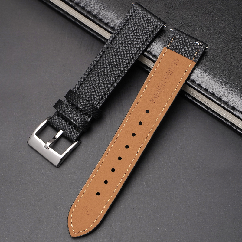 Black&Black Line+Silver Buckle