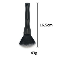 Brosse de nettoyage automobile Super Soft Auto Interior Detail Brush Profession Car Cleaning Tool Multifunction Details Brush