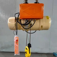 Palans électriques à câble de type CD de haute qualité, capacité de levage de 2 tonnes, hauteur de levage de 6 m, équipement de levage industriel avec chariot électrique