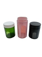 Contenants anti-odeurs (100 ml), bocaux avec couvercles hermétiques pour herbes, épices, thé, bocaux de stockage en verre avec protection UV