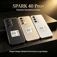 Venta al por mayor de teléfonos móviles Tecno Spark 40 Pro+ con pantalla completa, doble SIM, 5G+ smartphone, envío gratis