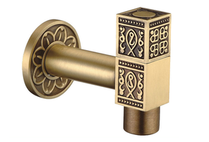 Estilo inglés antiguo grifo de latón decorativo jardín grifos - Product Image 5