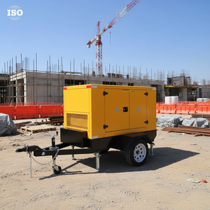 Générateur silencieux haute puissance pour remorque, 80KW 100KVA, triphasé 400V 380V, groupe électrogène de secours industriel extérieur - Product Image 3