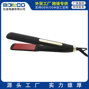 Bdisco Hair Straightener Titanium Plate LCD Touch Screen Adjustable Temperature Professional Salon Tool - Product Image 5