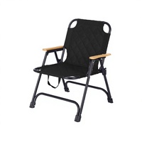 Chaise pliante Kermit pour l'extérieur, chaise de plage, de camping, de pique-nique, table portable, chaise en tissu Oxford, style glamping, chaise longue