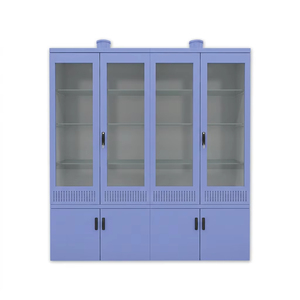 Armoire de ventilation autonome haute performance pour échantillons |   Meuble de rangement de laboratoire anti-corrosion et antibactérien avec étagères réglables - Product Image 5