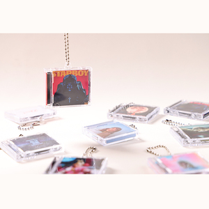 <span class=keywords><strong>Llavero</strong></span> Acrílico de Alta Calidad al por Mayor para Caja, Estilo K-pop, Ligero, Creativo, Música Favorita, <span class=keywords><strong>Llavero</strong></span> NFC - Product Image 2
