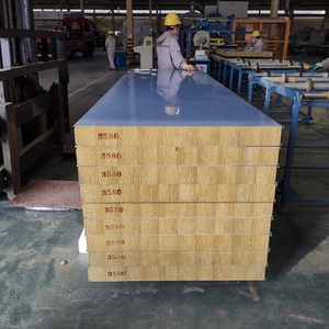 Panneaux <span class=keywords><strong>de</strong></span> toiture extérieurs insonorisants et isolants thermiquement homologués FM pour salle blanche, panneaux sandwich en <span class=keywords><strong>laine</strong></span> <span class=keywords><strong>de</strong></span> <span class=keywords><strong>roche</strong></span> métallique <span class=keywords><strong>de</strong></span> 50 mm, 75 mm, 100 mm - Product Image 4