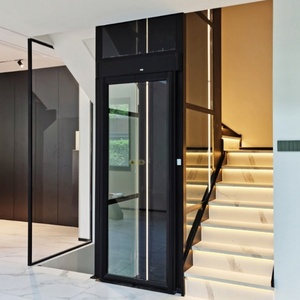 Großraum-Personenaufzug für Wohngebäude und Hotels mit Panoramaglas, Sicherheitslift, getriebelose Traktionsmaschine, mehrere Etagen - Product Image 6