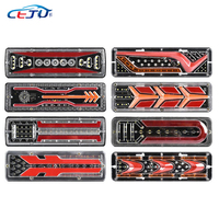 1 pièce 12V dynamique LED voiture camion feu arrière remorque feu arrière frein clignotant lampe tracteur arrière camion Bus campeurs caravanes
