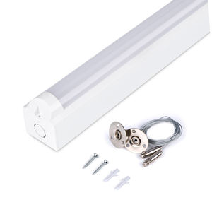 Free Sample High Lumen <b>Led</b> Flat <b>Tube</b> 2FT 4FT 8FT <b>Led</b> Linear Lighting 18W 24W 36W 68W 72W Tubelight <b>Led</b> Batten Light for Indoor - Product Image 5