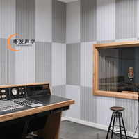 Panneaux acoustiques modernes personnalisables en feutre PET de 24 mm pour suspension au plafond, absorption sonore, design studio et extérieur