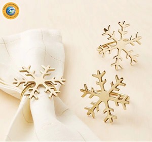 Support de serviette en laiton en forme de bois de cerf, décoration de table pour la salle à manger, mariages et fêtes, disponible à la vente en gros - Product Image 4