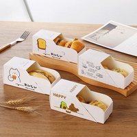 Tiroir de luxe personnalisé boîte à burritos tacos mexicains conception imprimée biodégradable boîtes à papier hamburger sandwich goutte d'oeuf