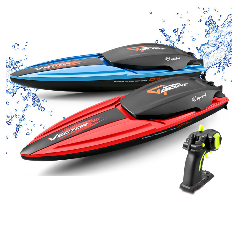 2.4ghz Rtr Remote Control Boat Toy With Self-righting Rc Racing Boat High Speed Fast Yacht As Kids Gift Presents