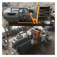 Réacteur de pyrolyse intermittent intelligent pour la transformation des pneus usagés, des huiles usagées domestiques, des boues et des plastiques usagés en huile combustible