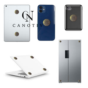 Bio Energy Anti Radiation Mobile Phone Sticker Plated 24K Gold Trigonometry Stickers para electrodomésticos Computadora - Product Image 4