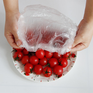Restes de pique-nique en plein air pour la famille, bols élastiques colorés jetables, couvertures réutilisables en <span class=keywords><strong>plastique</strong></span> extensible, couvertures de stockage des aliments - Product Image 2