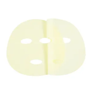 フェイシャルシートマスク素材黄色がかったバナナ抽出天然セルロース繊維肌に優しいシートマスク用フェイシャルマスク素材