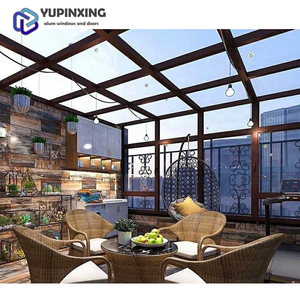 Casas prefabricadas sunrooms listas y casas de cristal <span class=keywords><strong>balcon</strong></span> sunroom para la temporada de invierno - Product Image 2