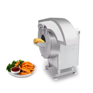 Coupe-fruits et légumes électrique commercial, machine à couper les frites, acier inoxydable 304, 220/380V, respectueux de l'environnement - Product Image 3