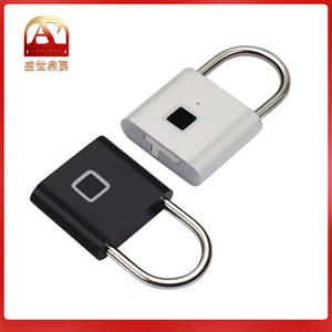 Candado inteligente con huella dactilar, material de aleación de zinc, cerradura de puerta impermeable para exteriores con batería de larga duración y almacenamiento de alta capacidad - Product Image 5