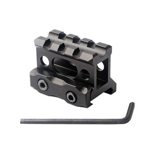Riel guía elevador <span class=keywords><strong>de</strong></span> 3 ranuras 20 T, soporte <span class=keywords><strong>de</strong></span> 20 mm, riel <span class=keywords><strong>de</strong></span> acero, convertidor <span class=keywords><strong>de</strong></span> instalación, riel guía telescópico para linterna láser - Product Image 1