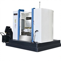 Centre d'usinage horizontal robuste à grand déplacement pour pièces industrielles