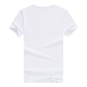 Solf Touch Cotton Feeling White 100% Polyester Men's Sublimation T Shirt Blank for <strong>Home</strong> <strong>Textiles</strong> - Product Image 2
