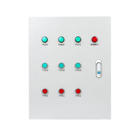 Caja de Control de Motor de Tres Vías, Uno Controla Tres Gabinetes de Distribución, Caja de Botón de Arranque y Parada para Ventilador Trifásico, 220V/380V 100A